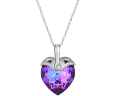 Diamond Sky Jewelry Sidabrinis pakabukas „Cupid II (Heliotrope)“ su Swarovski® kristalais