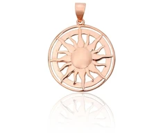 Diamond Sky Jewelry Sidabrinis pakabukas „Sun V“