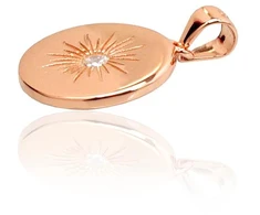 Diamond Sky Jewelry Sidabrinis pakabukas su cirkoniais „Starburst II“
