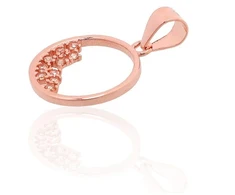 Diamond Sky Jewelry Sidabrinis pakabukas su cirkoniais „Stardust Circle“