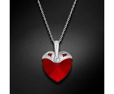 Diamond Sky Jewelry Sidabrinis pakabukas „Cupid (Siam)“ su Swarovski® kristalais