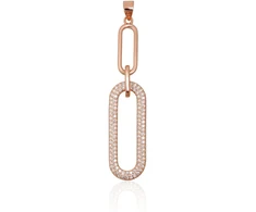 Diamond Sky Jewelry Sidabrinis pakabukas su cirkoniais „Manhattan“