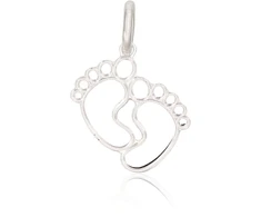 Diamond Sky Jewelry Sidabrinis pakabukas „Traces in the Sand II“
