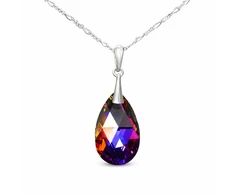 Diamond Sky Jewelry Sidabrinis pakabukas „Baroque (Volcano)“ su Swarovski® kristalais