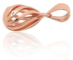 Diamond Sky Jewelry Sidabrinis pakabukas „Drop Weave“