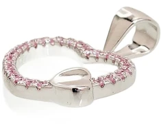 Diamond Sky Jewelry Sidabrinis pakabukas su cirkoniais „Beloved Heart III“