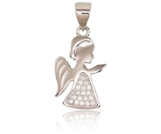 Diamond Sky Jewelry Sidabrinis pakabukas su cirkoniais „Angel XI“