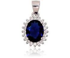 Diamond Sky Jewelry Sidabrinis pakabukas su cirkoniais „Ferro III“