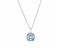 Diamond Sky Jewelry Sidabrinis pakabukas „Glare (Aquamarine)“ su Swarovski® kristalais