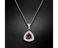Diamond Sky Jewelry Sidabrinis pakabukas „Elemental Magic (Volcano)“ su Swarovski® kristalais