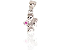 Diamond Sky Jewelry Sidabrinis pakabukas su cirkoniais „Angel VI“