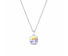 Diamond Sky Jewelry Sidabrinis pakabukas „Glare (Aurora Borealis)“ su Swarovski® kristalais