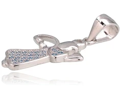 Diamond Sky Jewelry Sidabrinis pakabukas su cirkoniais „Angel XVI“