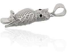 Diamond Sky Jewelry Sidabrinis pakabukas su cirkoniais „Owl III“