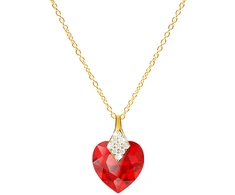 Diamond Sky Jewelry Sidabrinis pakabukas „Cute Valentine (Light Siam)“ su Swarovski® kristalais