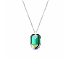 Diamond Sky Jewelry Sidabrinis pakabukas „Symbiosis (Emerald Scarabaeus Greeen)“ su Swarovski® kristalais
