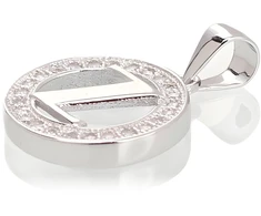 Diamond Sky Jewelry Sidabrinis raidės pakabukas su cirkoniais „Z II“