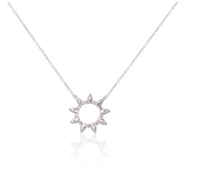 Diamond Sky Jewelry Sidabrinis vėrinys „Solaris II“