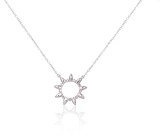 Diamond Sky Jewelry Sidabrinis vėrinys „Solaris II“