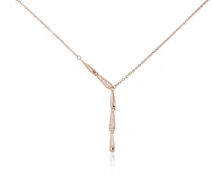 Diamond Sky Jewelry Sidabrinis vėrinys su cirkoniais „Moonlit Drops II“