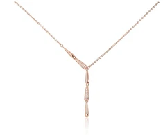 Diamond Sky Jewelry Sidabrinis vėrinys su cirkoniais „Moonlit Drops II“