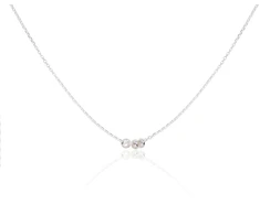 Diamond Sky Jewelry Sidabrinis vėrinys „Trio II“