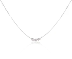 Diamond Sky Jewelry Sidabrinis vėrinys „Trio“