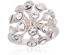 Diamond Sky Jewelry Sidabrinis žiedas „Dandelion“