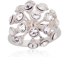 Diamond Sky Jewelry Sidabrinis žiedas „Dandelion“