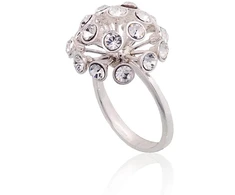 Diamond Sky Jewelry Sidabrinis žiedas „Dandelion“