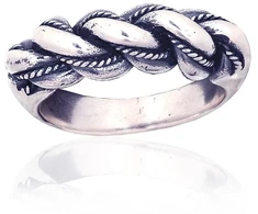 Diamond Sky Jewelry Sidabrinis žiedas „Namejs VIII“