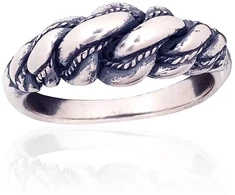 Diamond Sky Jewelry Sidabrinis žiedas „Namejs VI“