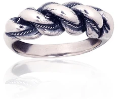 Diamond Sky Jewelry Sidabrinis žiedas „Namejs VII“