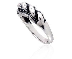 Diamond Sky Jewelry Sidabrinis žiedas „Namejs II“