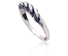 Diamond Sky Jewelry Sidabrinis žiedas „Namejs IX“