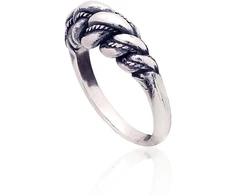 Diamond Sky Jewelry Sidabrinis žiedas „Namejs VI“