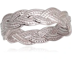 Diamond Sky Jewelry Sidabrinis žiedas „Namejs V“