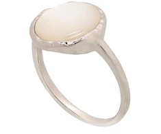 Diamond Sky Jewelry Sidabrinis žiedas su perlamutru „Pearl Moon“