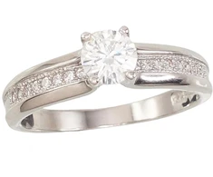 Diamond Sky Jewelry Sidabrinis žiedas su cirkoniais „Sophie II“