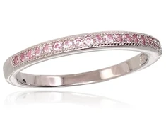 Diamond Sky Jewelry Sidabrinis žiedas su cirkoniais „Belle“