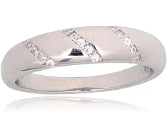Diamond Sky Jewelry Sidabrinis žiedas su cirkoniais „Kristalo Takas XIII“