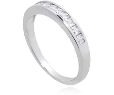Diamond Sky Jewelry Sidabrinis žiedas su cirkoniais „Domino III“