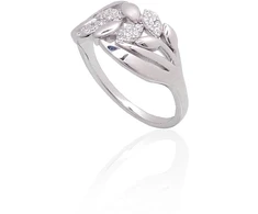 Diamond Sky Jewelry Sidabrinis žiedas su cirkoniais „Louise IV“