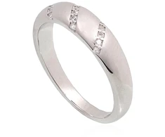 Diamond Sky Jewelry Sidabrinis žiedas su cirkoniais „Kristalo Takas XIII“
