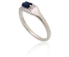 Diamond Sky Jewelry Sidabrinis žiedas su cirkoniais „Barbara“