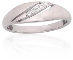 Diamond Sky Jewelry Sidabrinis žiedas su cirkoniais „Tokijas V“