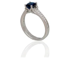 Diamond Sky Jewelry Sidabrinis žiedas su cirkoniais „Naujoji Klasika“