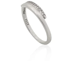 Diamond Sky Jewelry Sidabrinis žiedas su cirkoniais „Moonlit Path“