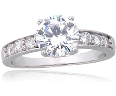Diamond Sky Jewelry Sidabrinis žiedas su cirkoniais „Junona XIII“