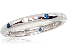 Diamond Sky Jewelry Sidabrinis žiedas su cirkoniais „Tokijas VII“